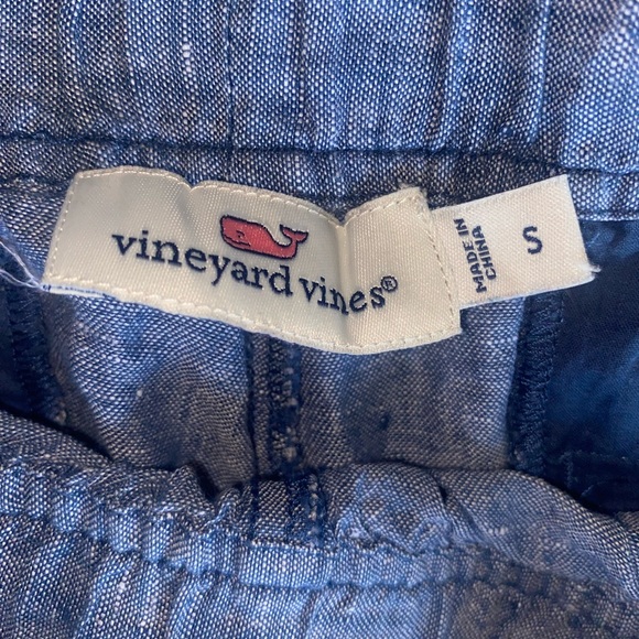 Vineyard Vines Pull On Linen Shorts - Picture 2 of 3